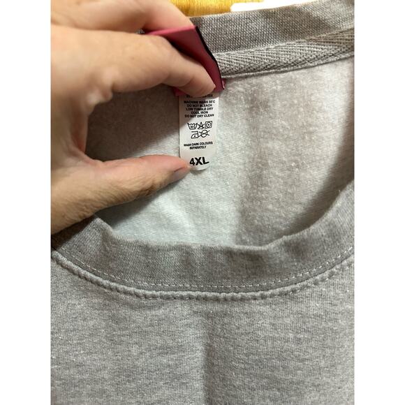 The Spark Company Nevertheless, she persisted. Gray sweatshirt Women’s Size 4XL - Picture 4 of 5